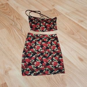 Two-piece skirt set